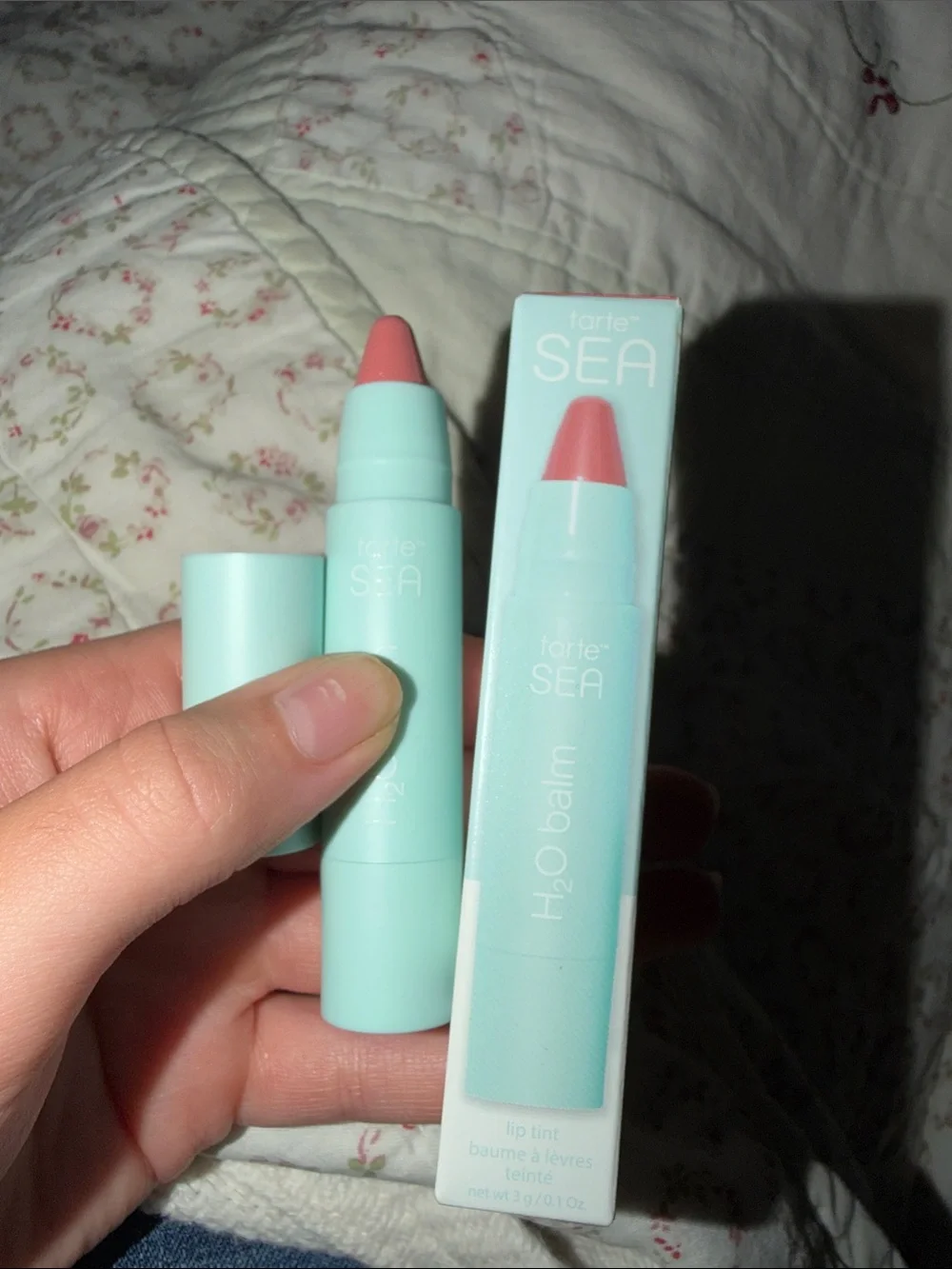 tarte SEA H2O Balm Lip Tint — Coral Pink
